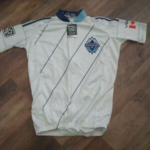 VANCOUVER WHITE CAPS SOCCER JERSEY XS‎ VINTAGE SHIRT 00S Y2K G6